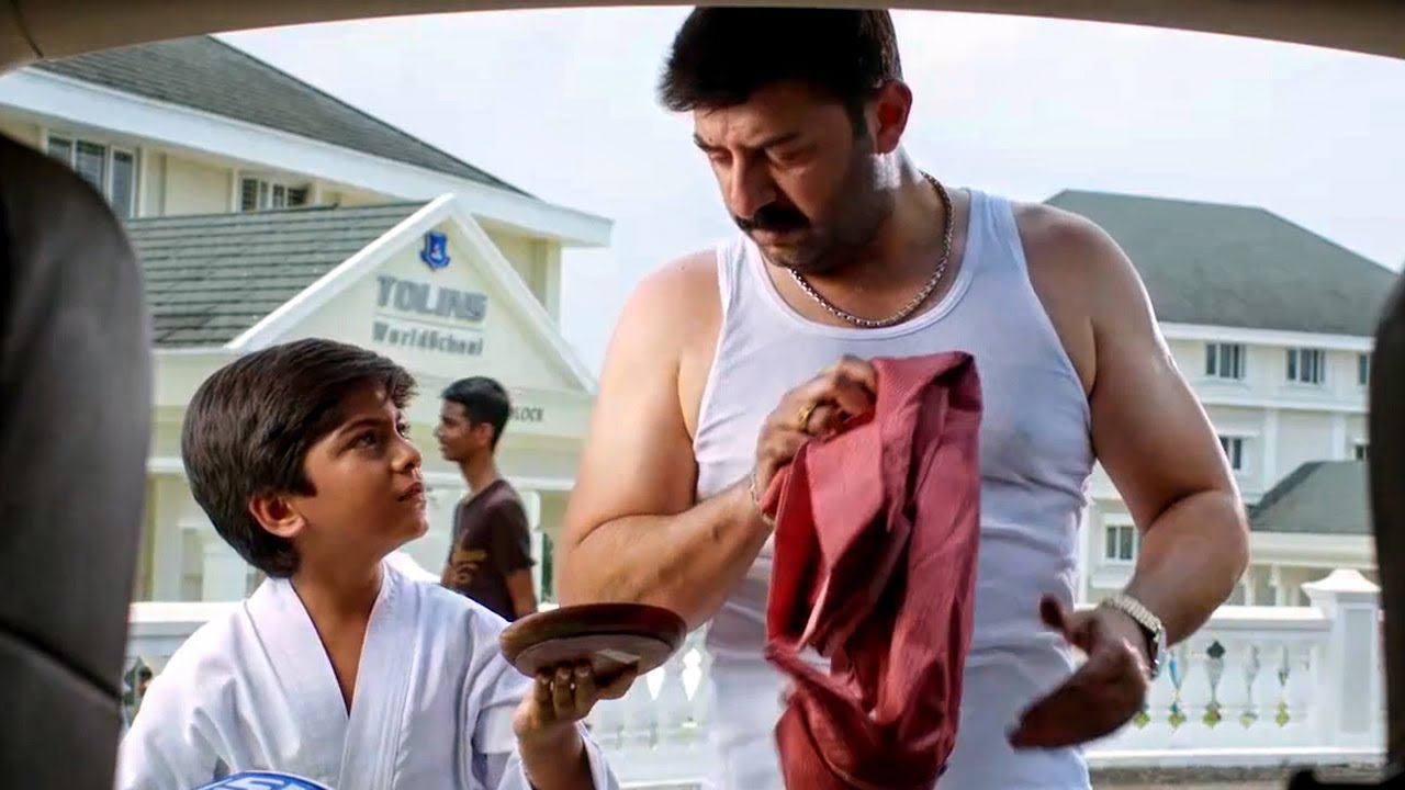 अरविंद स्वामी के बेटे ने एक गेम दिया खेलने के लिए l Mawali Raa