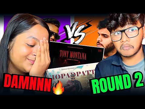 KARMA VS YOUNG GALIB | TONY MONTANA & JHOPADPATTI REACTION | ANUDAY