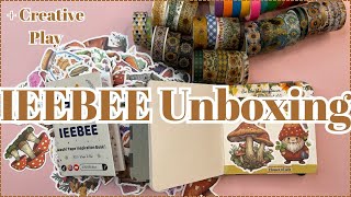 IEEBEE UNBOXING + CREATIVE PLAY