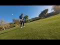 Tom Brady hits an insane golf shot (filmed with FPV drone)