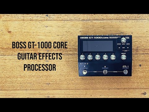 Boss: GT-1000 CORE Guitar Effects Processor