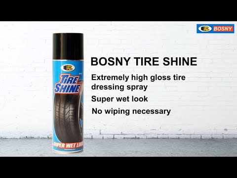 Diapositiva 3 - BOSNY SPRAY ABRILLANTADOR DE LLANTAS TIRE SHINE 550ML B118 (vídeo)