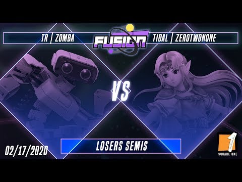 Fusion #11 - TR | Zomba (ROB) Vs. Tidal | ZeroTwoNone (Zelda) - Losers Semis - Smash Ultimate