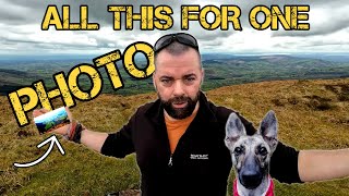 A photo for a friend - LURCHERS first Mountain
