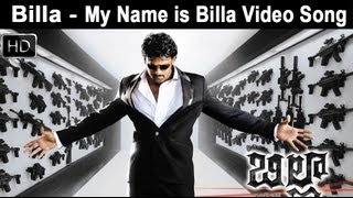 Billa Movie  My Name is Billa Video Song  Prabhas 