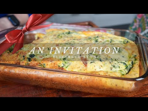 Easy Egg Casserole Recipe | Perfect Brunch Idea - Chef Elizabeth Stone