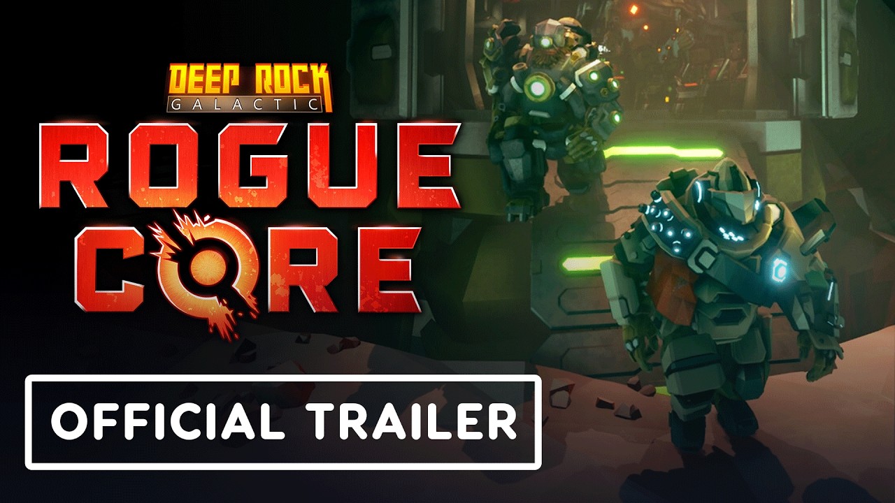 Deep Rock Galactic: Rogue Core - Official Early Access Release Date Trailer