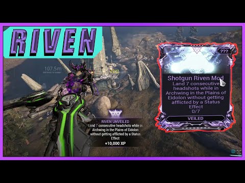 Riven Challenge: Land Consecutive headhots while in Archwing in the Plains of Eidolon | Warframe