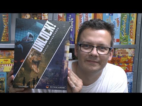 Unlock Exotic Adventures (Space Cowboys / asmodee) - ab 10 Jahre - spoilerfrei!