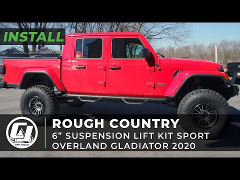 2020 Gladiator Install | Rough Country 6 Inch Suspension Lift Kit