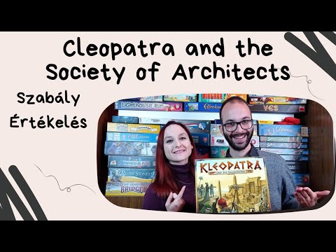 A legszebb játék, amit ismerünk: Cleopatra and the Society of Architects  szabályismertető - Társasozz Okosan!