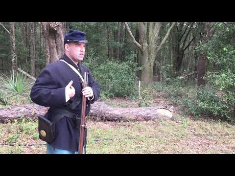 Live fire with a Civil War 3 band 1863 Springfield rifle