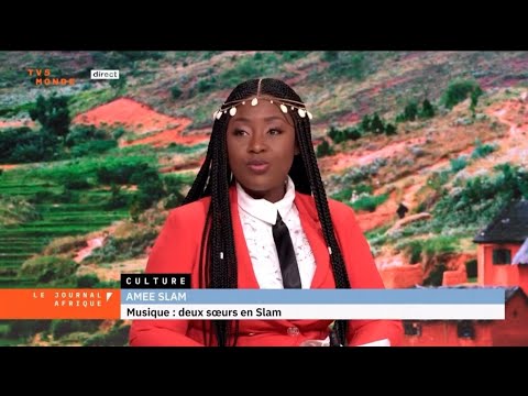 Amee Slam - TV5 Journal Afrique en Compagnie de Mariusca La Slameuse 