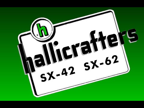 1947 Hallicrafters SX-42 and SX-62