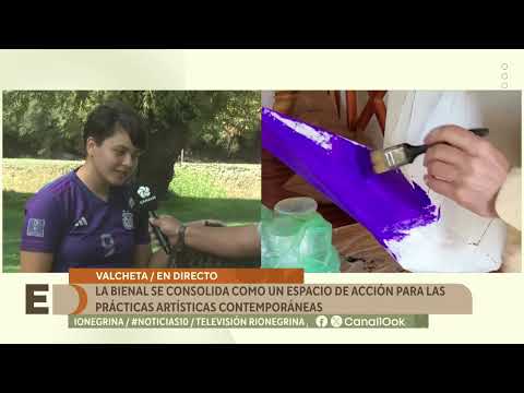 Está en marcha la Bienal Internacional de Arte en Valcheta