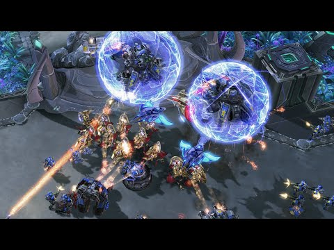 HeRoMaRinE 🇩🇪 (T) vs Zoun 🇰🇷 (P) on Moondance - StarCraft 2 - 2023