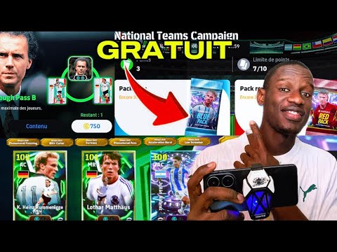 Tout savoir sur les nouveautés : Joueurs et pièces gratuits sur efootball 