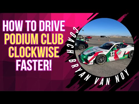 Podium Club Clockwise tutorial - how to drive faster (Porsche)