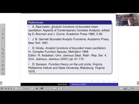 Mini-course on Bounded Mean Oscillation Part 1