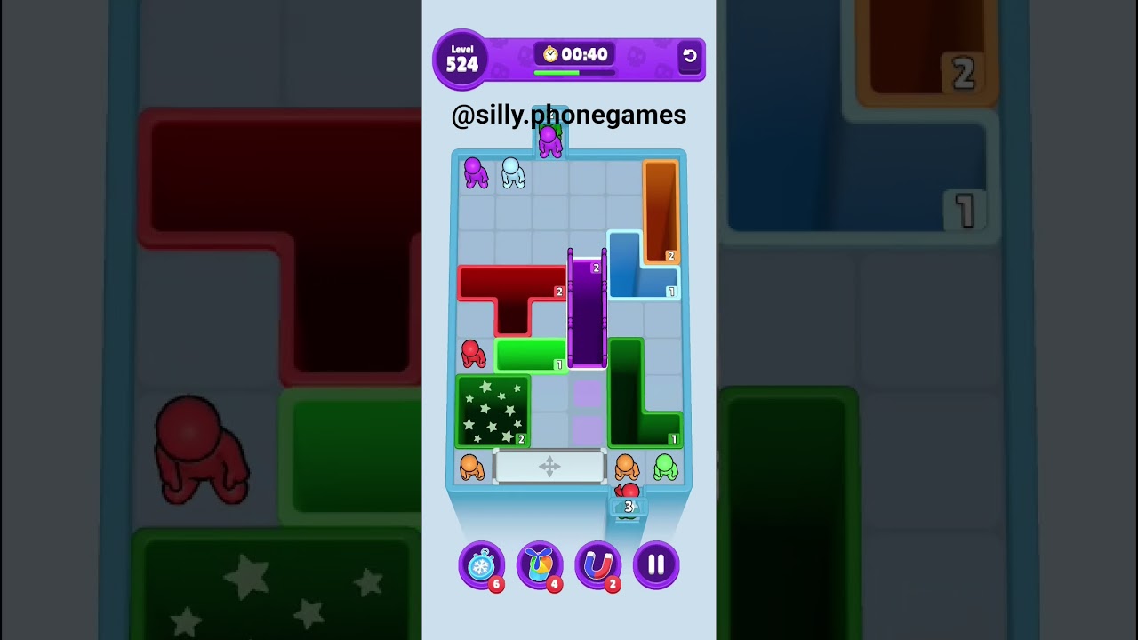 Drop Away Level 524 Walkthrough Solution