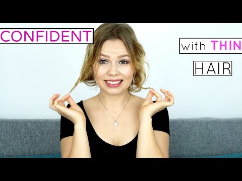 How to be Confident with THIN Hair | Kia Charlotta Video
