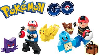 YouTube thumbnail: Pokemon Go Custom LEGO Minifigures