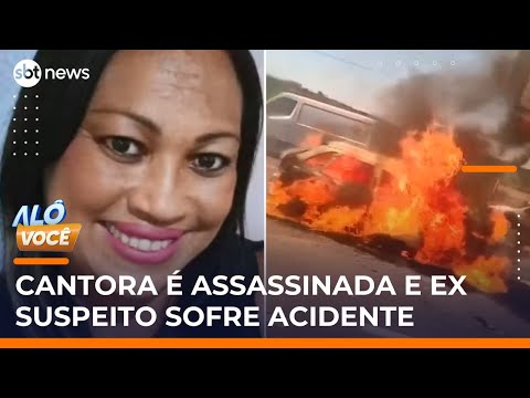 Filho encontra mãe morta no sofá de casa; vítima era cantora e ex suspeito sofre acidente