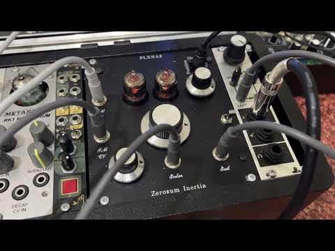 deep sound mangling with Zerosum Inertia's PLXNA2 eurorack module