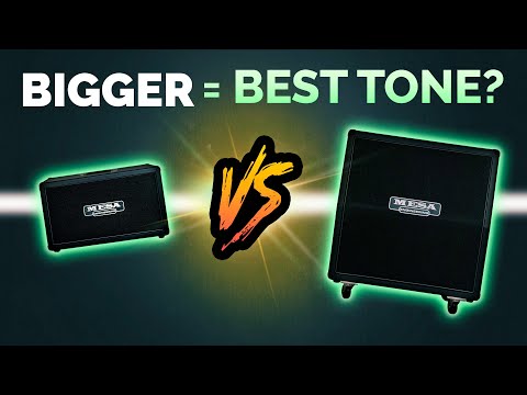 Does size matter? BEST GUITAR TONE 2x12 vs 4x12 Cabs