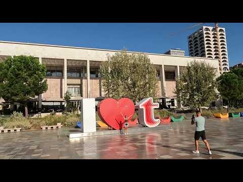 🇦🇱 Tirana City center Albania 4k walking tour @TravelwithHugoF by MarioF