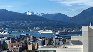 LIVE Caribbean Princess Inaugural Arrival & Departure in Vancouver 🇨🇦 | Tug Assist -Stunning May Day