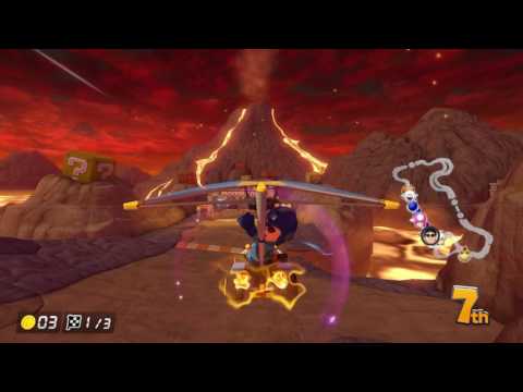 Mario Kart 8 Deluxe: Online VS Match #4 (Wii Grumble Volcano) [1080 HD]