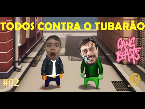 TUBARÃO NO GANG BEASTS | VEJA COMO JOGAMOS MULTIPLAYER | XBOX | PS5 | GAME 2023 | LANÇAMENTO