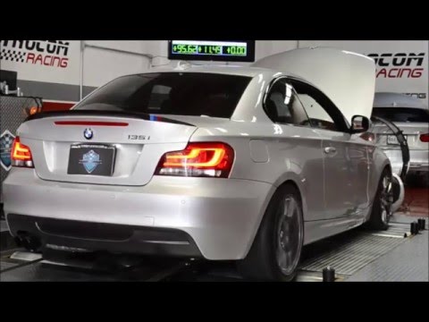 BMW 135i N55 Stage 2 Dyno Run (JB4 Stage 1 vs JB4 Stage 2 compairson dyno)