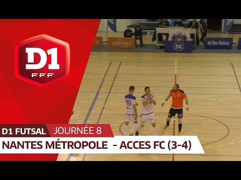 J8 : Nantes Metropole Futsal - FC Acces (3-4), le résumé