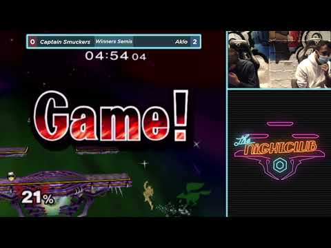 The Nightclub S2E1: Captain Smuckers (Captain Falcon) vs Aklo (Fox) - Winners Semis SSBM