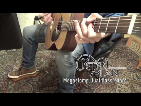 Stompbox Megastomp Dual Bass and Snare Peterman Demonstration