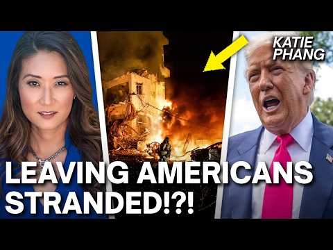 Trump WH Helps MAGA FLEE WAR After ABANDONING Americans
