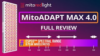 MitoADAPT MAX 4.0 Review Mito Red Light Therapy Panel