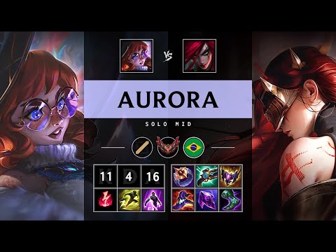 Aurora Mid vs Katarina - BR Grandmaster Patch 25.S1.3