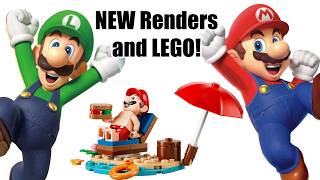 NEW Mario Renders & Lego Sets Galore!! (Including FIRST Minifigs!)