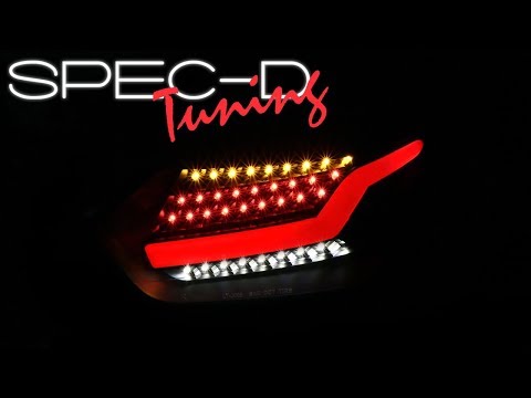SPECDTUNING DEMO VIDEO: 2015-2018 FORD FOCUS LED TAIL LIGHTS