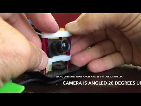 FPV Camera Mount for 250 Class Quadcopter Drone Racer