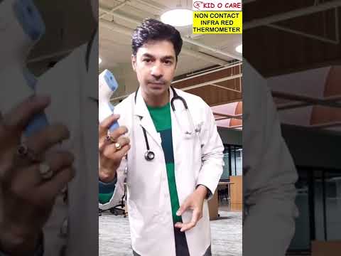 Non Contact Infra Red Thermometer-Correct way to use by Dr Anurag Prasad #shorts #trending #expert