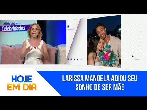 Larissa Manoela reveals why she postponed her dream of becoming a mother.