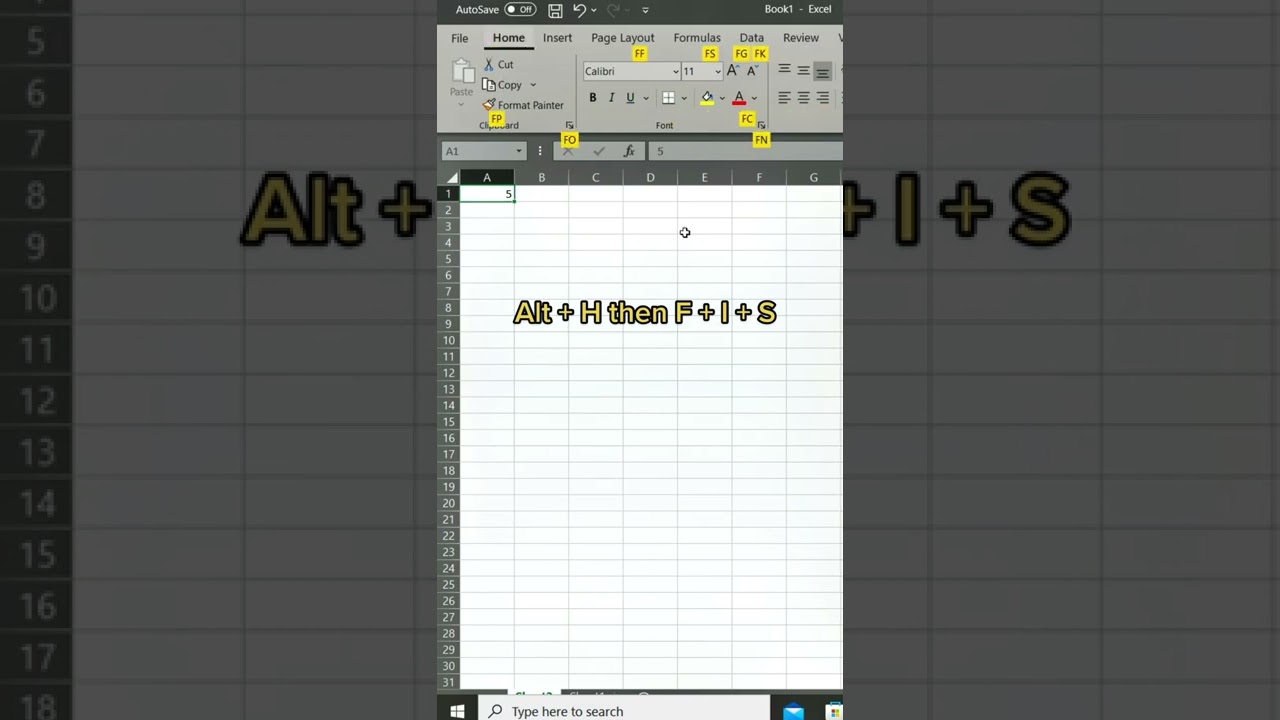 Excel tip to make a list of numbers ASAP