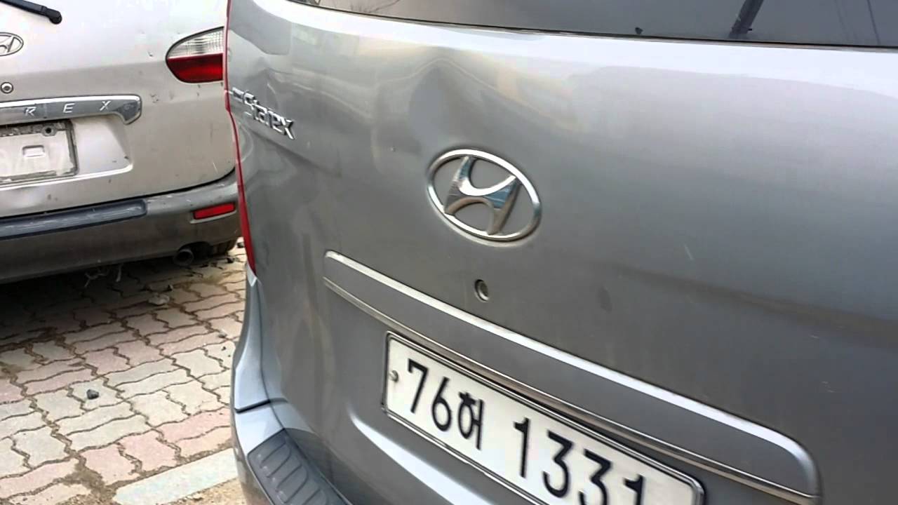 Korean used Car - Hyundai Grand Starex (Seoul Trading) [Autowini.com]