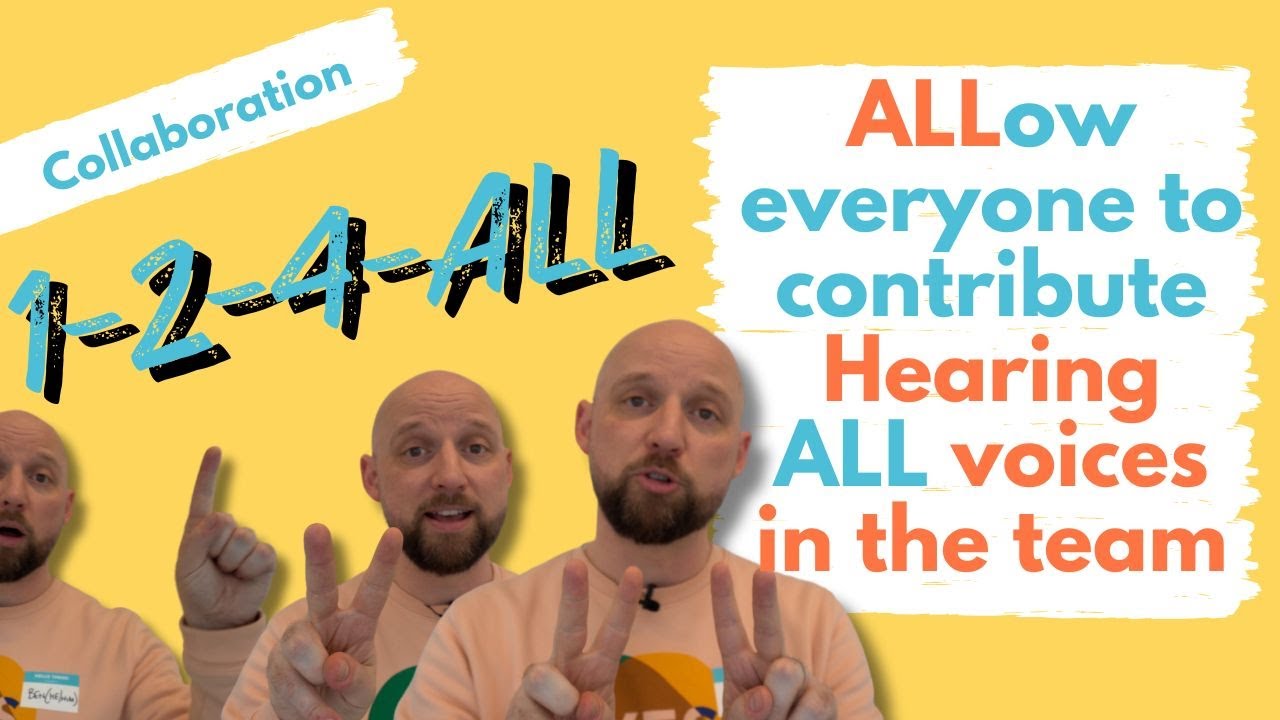 Improve Meeting Dynamics with 1-2-4-All Approach