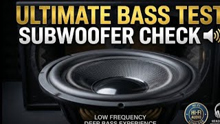 Download lagu ULTIMATE BASS TEST 2026 🔊 | Deep Subwoofer Check | mp3