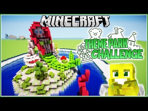 SmallishBeans - Mermaid Land! | Minecraft Theme Park Challenge | Ep.8